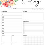 Free Printable 2018 Planner 50 Plus Printable Pages   The Cottage Market   Free 2018 Planner Printable