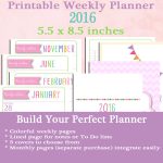 Free Printable 5.5X8.5 Planner Pages | Printable Planner 2019   Free Printable 5.5 X8 5 Planner Pages