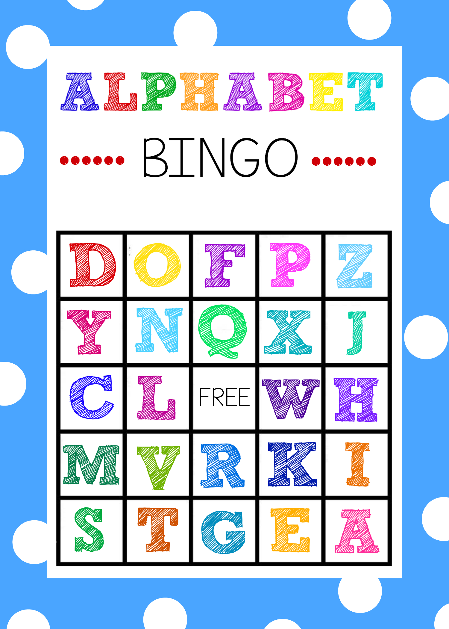 Free Printable Alphabet Bingo Game | Abc Games | Pinterest - Free Printable Alphabet Bingo Cards