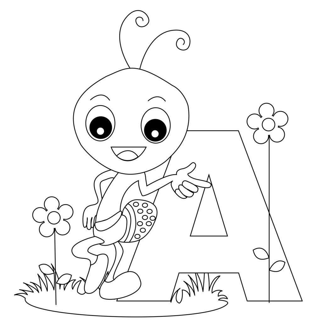 Free Printable Alphabet Coloring Pages For Kids | Too Cute - Free Printable Preschool Alphabet Coloring Pages
