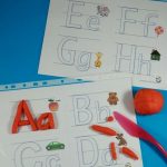 Free Printable Alphabet Playdough Mats   Kidz Activities | Speech   Alphabet Playdough Mats Free Printable