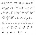 Free Printable Alphabet Stencils Templates – Smasu   Free Printable Alphabet Stencils