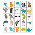 Free Printable Animal Bingo Cards For Toddlers And Preschoolers | T   Free Printable Animal Classification Cards