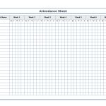 Free Printable Attendance Forms For Teachers – Jowo   Free Printable Attendance Forms For Teachers