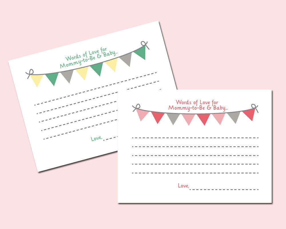 Free Printable Baby Shower Advice Cards - Image Cabinets And Shower - Free Mommy Advice Cards Printable