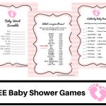 Free Printable Baby Shower Games Baby Word Scramble Baby Celebrity   Free Printable Baby Shower Game What's In Your Purse