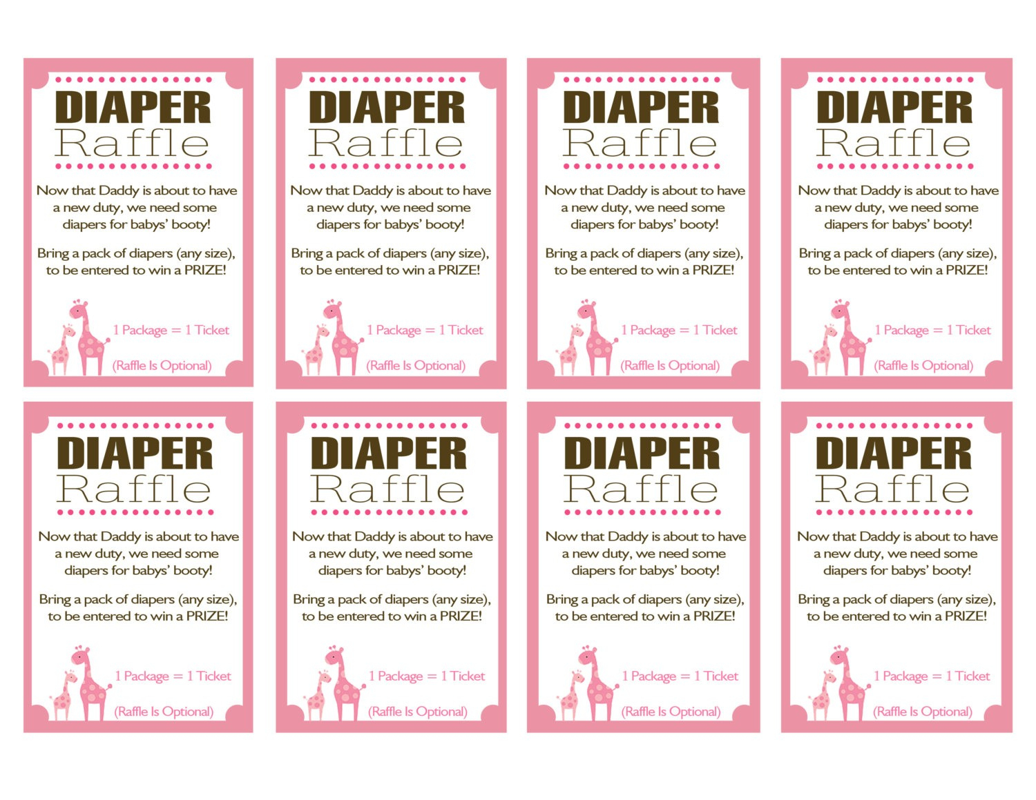 Free Printable Baby Shower Raffle Tickets Template Home Design Ideas - Free Printable Diaper Raffle Tickets