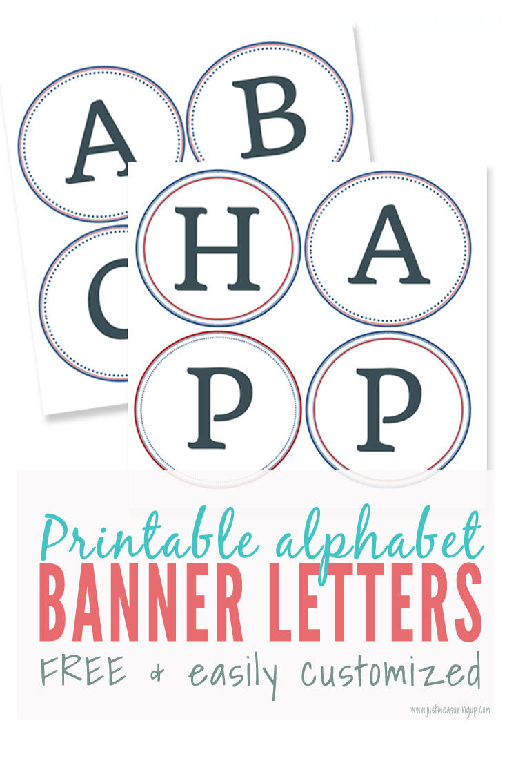 Free Printable Banner Letters | Make Diy Banners And Signs - Free Printable Banner Letters