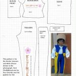 Free Printable Barbie Doll Clothes Patterns – Chellywood   Easy Barbie Clothes Patterns Free Printable