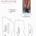 Free Printable Barbie Doll Clothes Patterns – Chellywood   Free Printable Barbie Doll Sewing Patterns Template