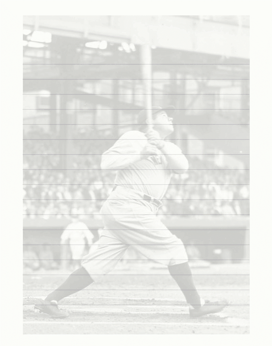 Free Printable Baseball Stationary (Stationery) | Play Ball! - Free Printable Baseball Stationery