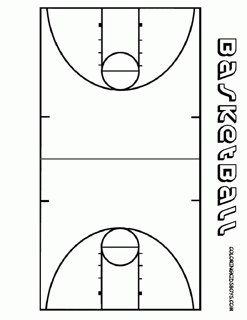 Free Printable Basketball Court | Vbs 2018 Things | Pinterest - Free Printable Basketball Court