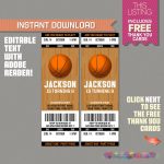 Free Printable Basketball Party Invitations Print Baby Shower   Basketball Invites Free Printable