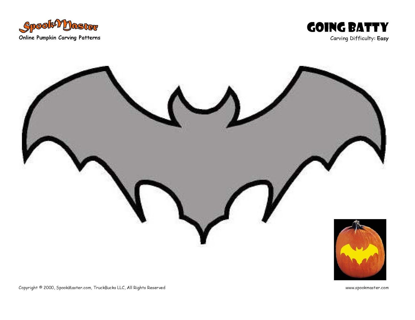 Free Printable Bat Pumpkin Carving Patterns Design Templates | Funny - Free Printable Pumpkin Carving Stencils For Kids