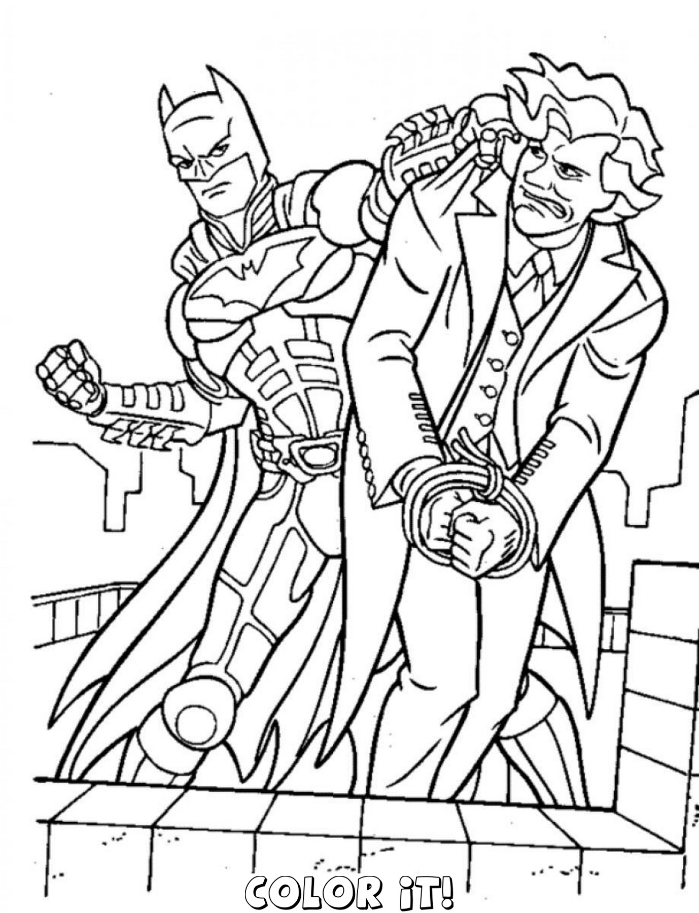 Free Printable Batman Coloring Pages For Kids Super Hero Costumes - Free Printable Batman Coloring Pages