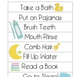Free Printable Bedtime Routines Chart | {Not Quite} Susie Homemaker   Free Printable Bedtime Routine Chart