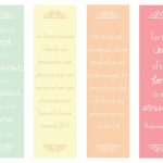 Free Printable Bible Verse Bookmarks | Esther, Nehemiah, Ezra   Free Printable Bookmarks With Bible Verses