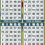 Free Printable Bingo Cards 1 75 | Free Printable   Free Printable Bingo Cards 1 75