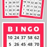 Free Printable Bingo Cards | Family Nights Education | Pinterest   Free Printable Bingo Cards 1 75