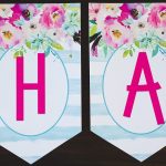 Free Printable Birthday Banner   Six Clever Sisters   Free Printable Happy Birthday Banner
