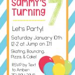 Free Printable Birthday Invitation Templates   Free Printable Birthday Party Flyers