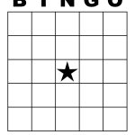 Free Printable Blank Bingo Cards Template 4 X 4 | Classroom | Sight   Free Bingo Patterns Printable