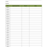 Free Printable Blank Daily Calendar | 181D Daily Appointment   Free Printable Daily Appointment Planner Pages