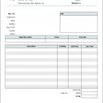Free Printable Blank Invoice Templates | Printable Invoice Template   Free Printable Blank Invoice
