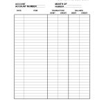 Free Printable Bookkeeping Sheets | General Ledger Free Office Form   Free Printable Income And Expense Form
