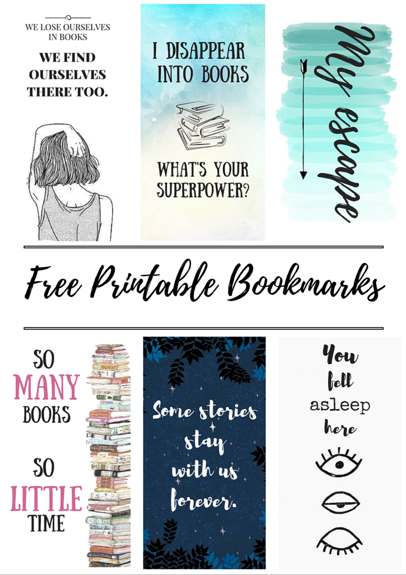 Free Printable Bookmarks | Crafty | Bookmarks, Free Printable - Free Printable Images