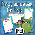 Free Printable Boys Birthday Party Invitations | Party Printables   Free Printable Boy Birthday Invitations
