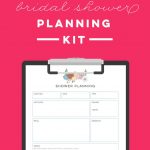 Free Printable Bridal Shower Planning Kit   To Do List, Timeline   Free Bridal Shower Printable Decorations
