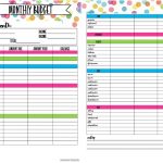 Free Printable Budget Planner | Bestprintable231118   Free Printable Budget Planner