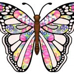 Free Printable Butterfly Clip Art Freeuse Download   Rr Collections   Free Printable Butterfly