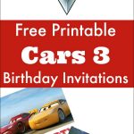 Free Printable Cars Birthday Invitations   Fun Money Mom   Free Printable Disney Cars Birthday Party Invitations