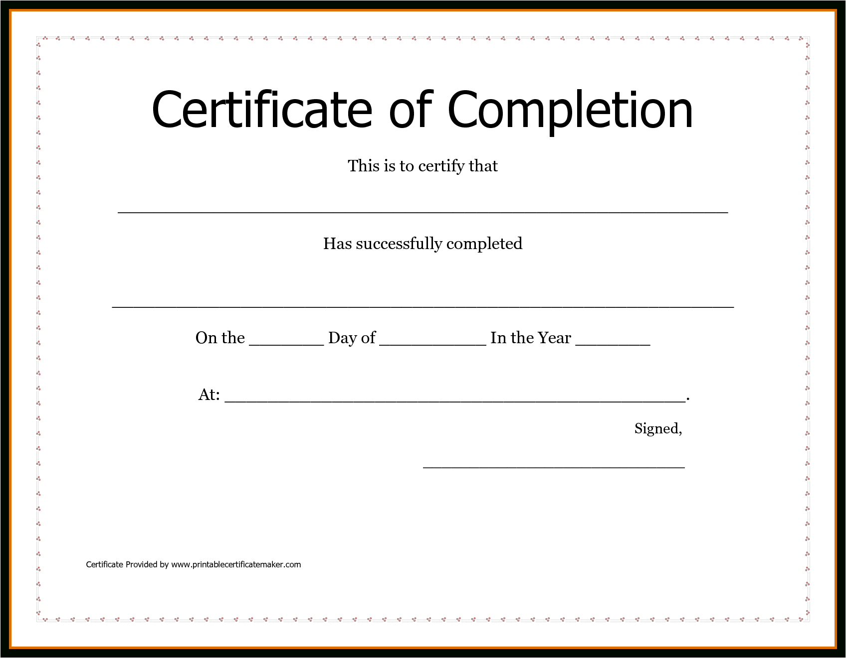 Free Printable Certificate Of Achievement Word Template Blank Letter - Free Printable Blank Certificates Of Achievement