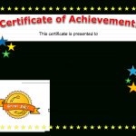 Free Printable Certificate Of Achievement Word Template Blank Letter   Free Printable Certificates Of Achievement