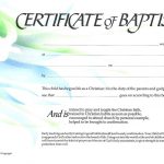 Free Printable Certificate Of Baptism | Certificate Of   Free Printable Baptism Certificate