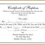 Free Printable Certificate Of Baptism | Certificate Of   Free Printable Baptism Certificate