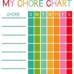 Free Printable Chore Charts For Kids!   Viva Veltoro   Free Printable Chore Charts For Kids