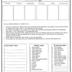 Free Printable Chore List Chart | Planners & Organizing | House   Free Printable Charts And Lists