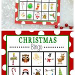 Free Printable Christmas Bingo Game – Fun Squared   Free Printable Christmas Bingo