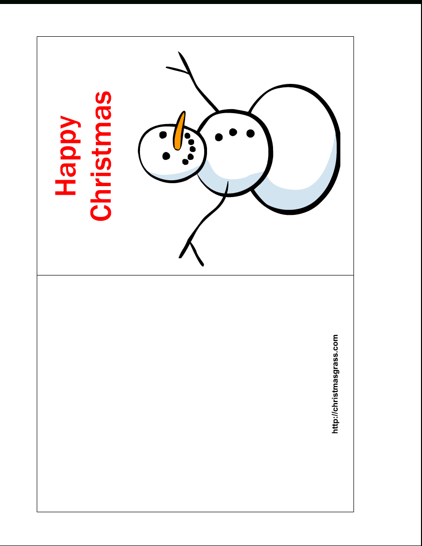 Free Printable Christmas Cards | Free Printable Happy Christmas Card - Free Printable Place Card Templates Christmas