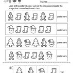 Free Printable Christmas Cookies Worksheet For Kindergarten   Free Printable Christmas Worksheets For Kids