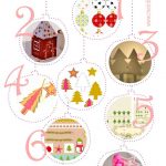 Free Printable Christmas Decorations   Ausdruckbare   Free Printable Christmas Ornaments
