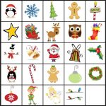 Free Printable Christmas Games: Christmas Matching Game In Free   Free Printable Snap Cards