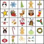 Free Printable Christmas Games: Christmas Matching Game | Pre K   Free Printable Christmas Games For Preschoolers