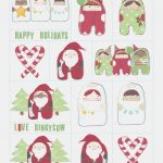 Free Printable Christmas Gift Tags | Dinky Cow – Free Printable   Free Printable Holiday Gift Labels