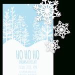 Free Printable Christmas Invitation Templates In Word!   Christmas Party Invitation Templates Free Printable