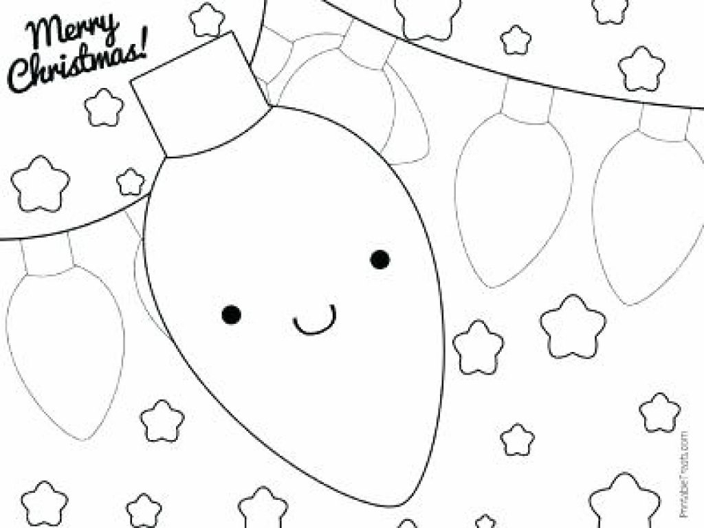 Free Printable Christmas Lights Coloring Pages Bulb Pattern Or Sheet - Free Printable Christmas Lights Coloring Pages